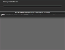 Tablet Screenshot of foto-polzhofer.de